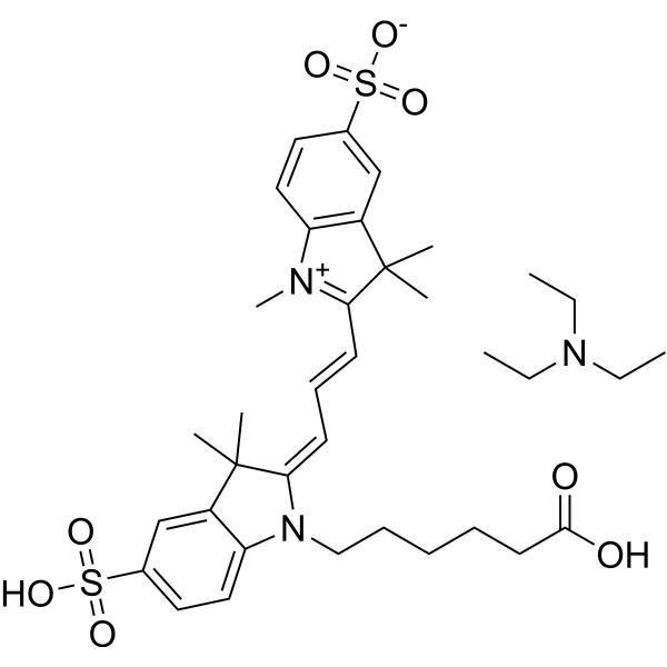 Sulfo-Cy3(Me)COOH TEA